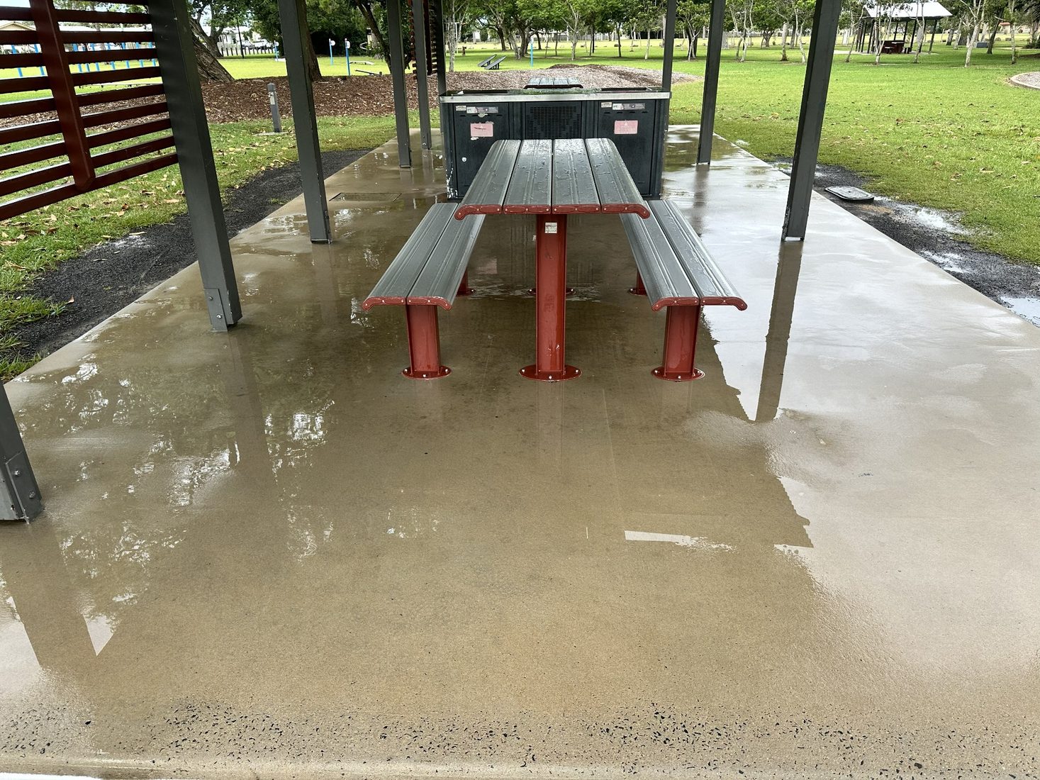 After - BBQ Area Concrete Cleaning Bundaberg