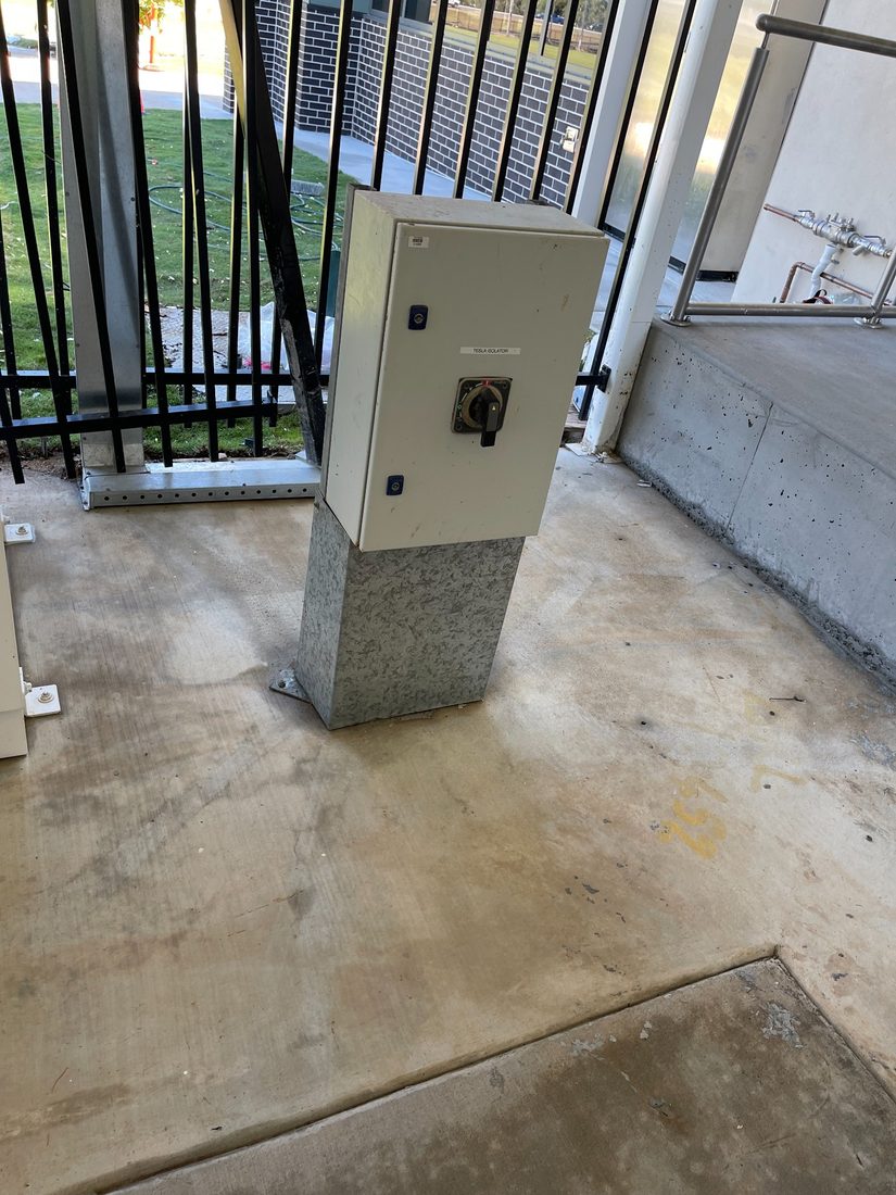 After - Builder Clean Concrete Area