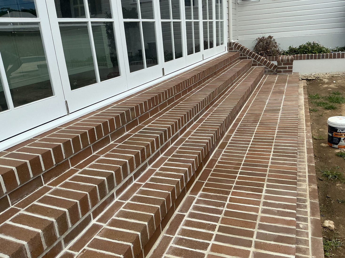 Before - Brickwork Acid Wash