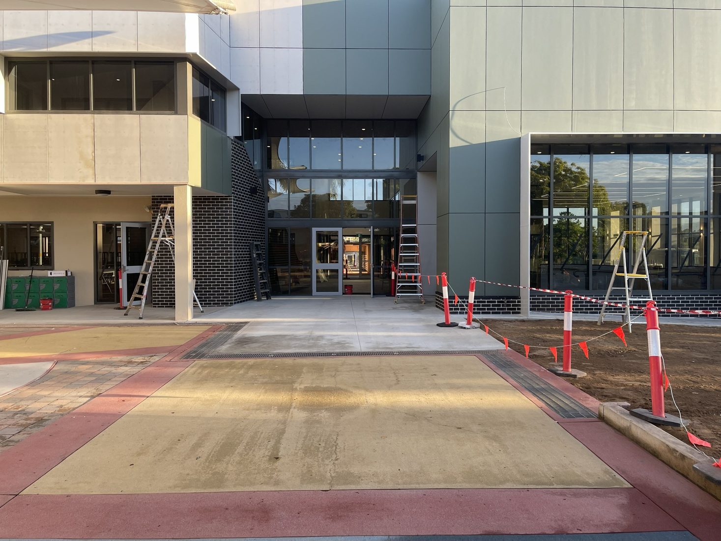 After - Commercial Exterior Entrance Clean