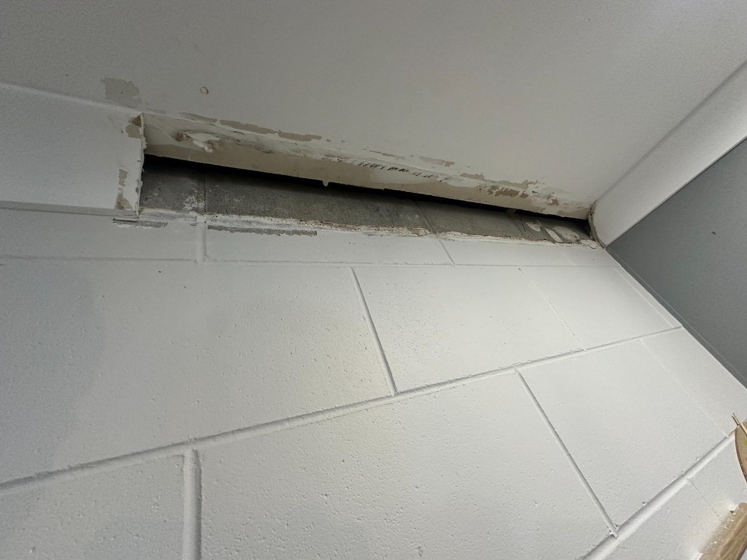 Before - Cornice Repair